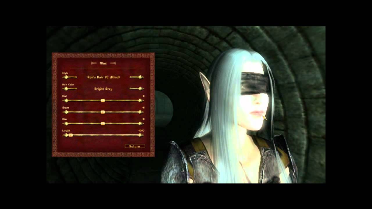 oblivion funny character creation